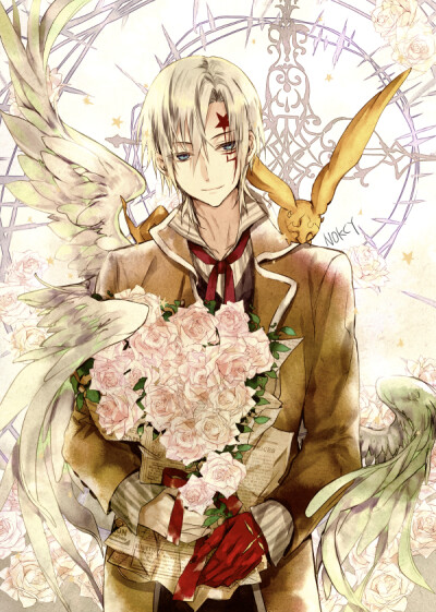 D.Gray-man 驱魔少年 亚连‧沃克 绘师：ノクシ 本作品pixiv id=63322049