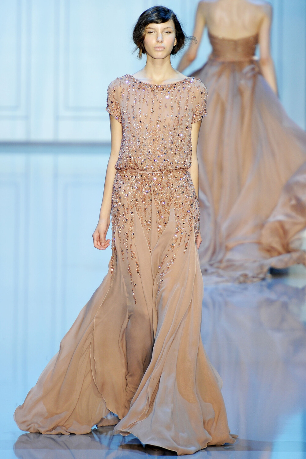 Elie Saab（艾莉·萨博）巴黎时装周2011秋冬高级定制发布会