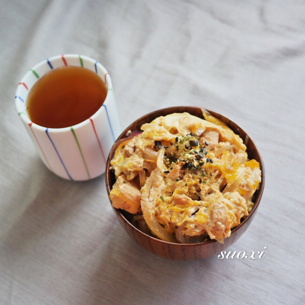 日式亲子丼盖饭 