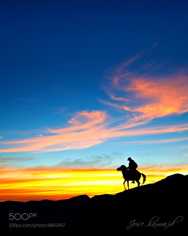 充满视觉想象的小清新剪影美图图片