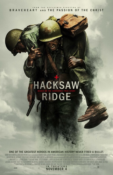 【血战钢锯岭 Hacksaw Ridge】我觉得最赞的是电影真实还原了战争的场面，生死是一瞬间的事情，冷酷，直接。更是这真实的场面，让我觉得这真人真事简直是一个奇迹。这世上（曾经）真有这样的人，简直不可思议，而且非…