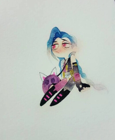 手绘 jinx