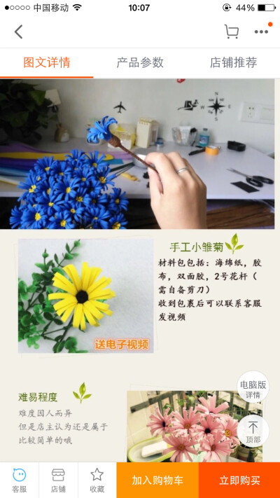 海绵纸小雏菊