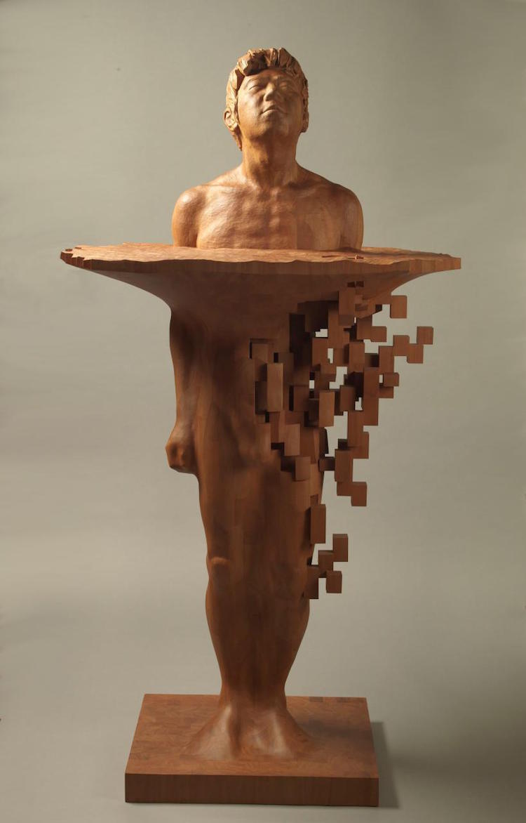 Resplendent Pixelated Wood Sculptures
雕塑 艺术 设计