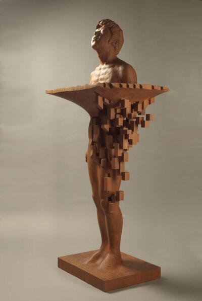 Resplendent Pixelated Wood Sculptures
雕塑 艺术 设计