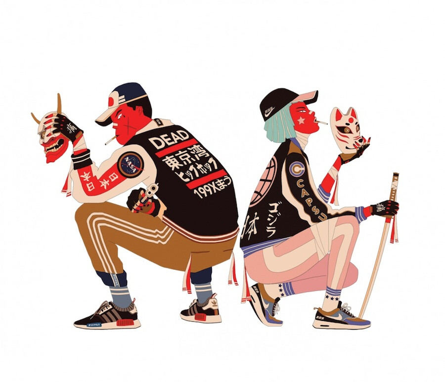 Original-Streetwear-Illustrations-by-Mau-Lencinas
艺术 设计 插画