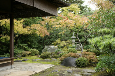 传统日式园林造景