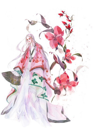 美人 花·集．古风