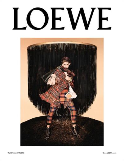 LOEWE（罗意威）2017秋冬系列广告大片