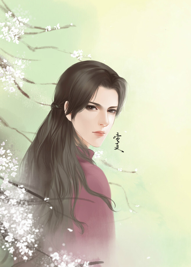 古风美男 绘师：瞳夏bao