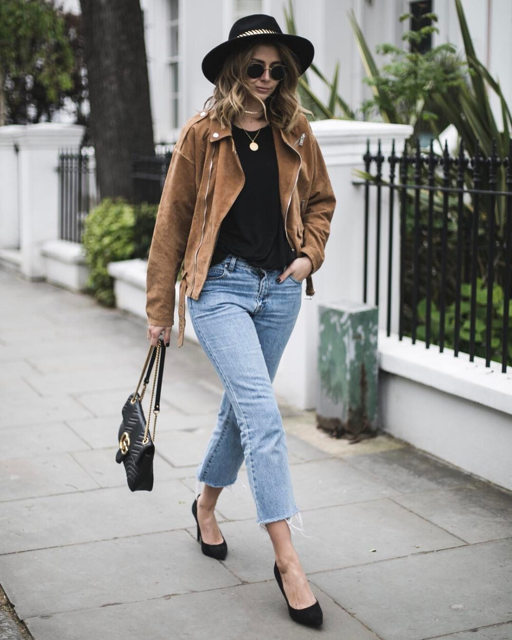 欧美博主emmahill的穿搭日常ins搬运