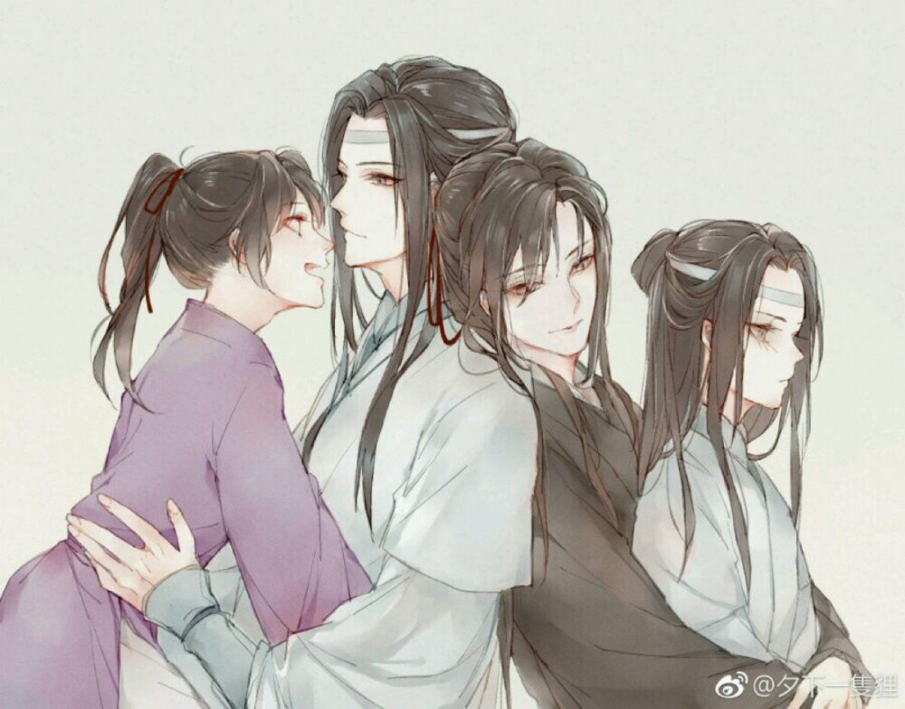 忘羡和他们的儿子雾们