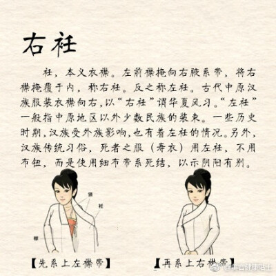 【9图让你了解汉服】 汉服都有哪些构成？了解我们自己的民族服饰！ ​​​​