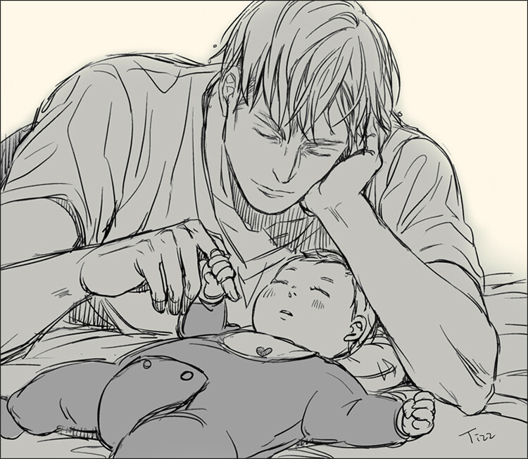 埃尔文团长拔拔和利威尔的孩子
团兵大法好！！！