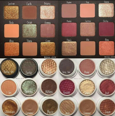 Natasha Denona starpalette DUPE from Colourpop
来源 https://www.pinterest.de/pin/644577765388215219/