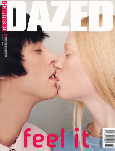 "Feel It" - Dazed & Confused
March 2000
Photography: Rankin / Styling: Alister Mackie Dazed
经典的八张封面八个吻 ​​​