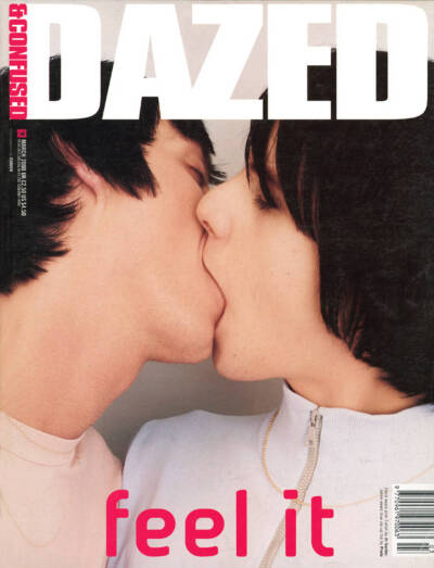 "Feel It" - Dazed & Confused
March 2000
Photography: Rankin / Styling: Alister Mackie Dazed
经典的八张封面八个吻 ​​​