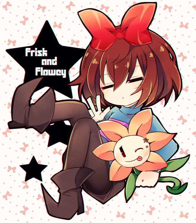 undertale—friskflowey