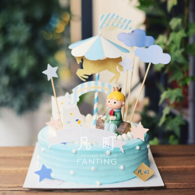 小王子场景蛋糕