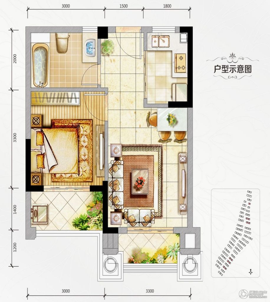 户型图 - 高清图片，堆糖，美图壁纸兴趣社区