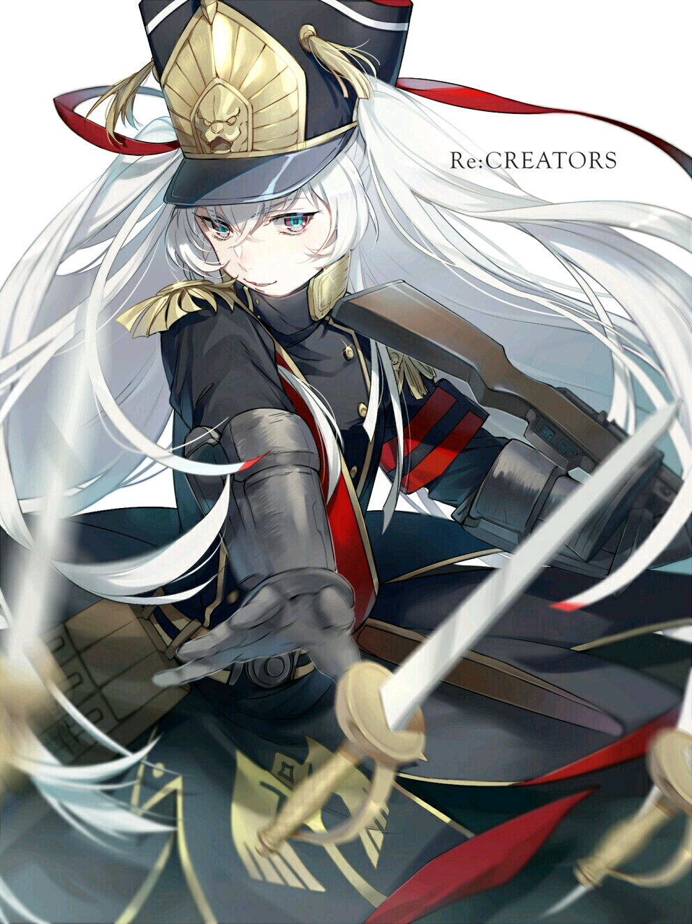 #Re:CREATORS#军服公主#阿尔泰尔
I'm screaming something to you.
Whatever someting to me.