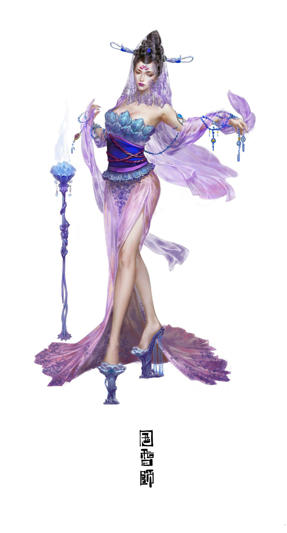 古风美人角色设计67676767绘师葵葵葵瑡子