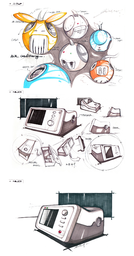 产品手绘效果图[转自花瓣]