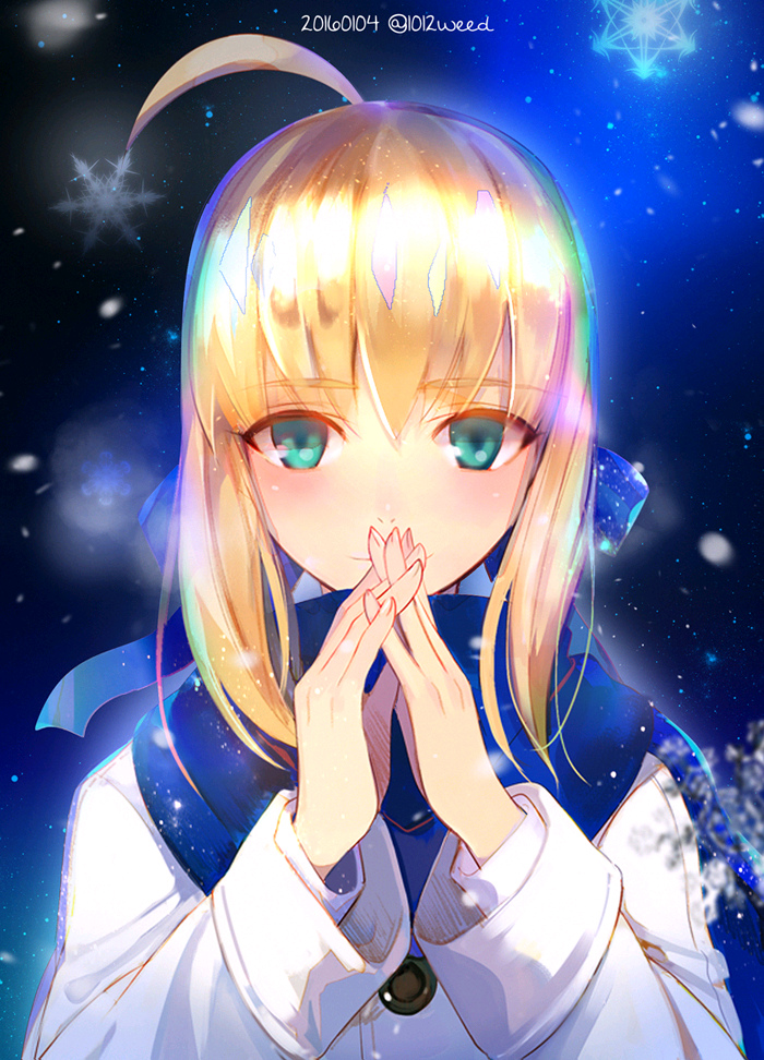 Fate/GrandOrder FATEシリーズの Fate/Zero Fate/staynight saber p站 pixiv 动漫 壁纸 头像 插画 次元 同人 原创 [命运之夜-零] 画师：weed