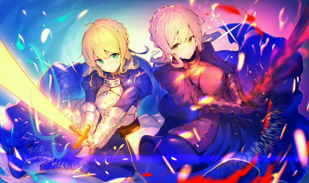 Fate/GrandOrder FATEシリーズの Fate/Zero Fate/staynight saber p站 pixiv 动漫 壁纸 头像 插画 次元 同人 原创 [命运之夜-零] 画师：enj!_ご依頼等受付中