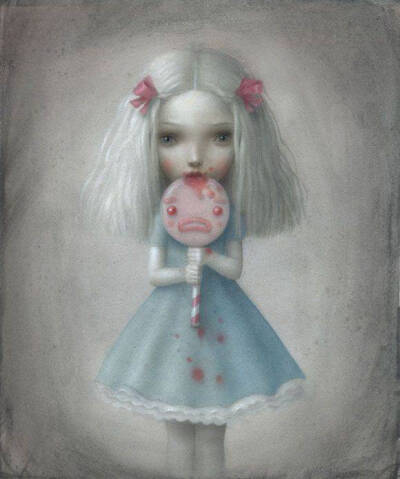 来自意大利女插画师Nicoletta Ceccoli，插画风格精致、诡谲、带有浓郁的奇幻之美，让人无法抗拒。 ​