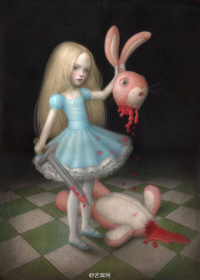 来自意大利女插画师Nicoletta Ceccoli，插画风格精致、诡谲、带有浓郁的奇幻之美，让人无法抗拒。 ​