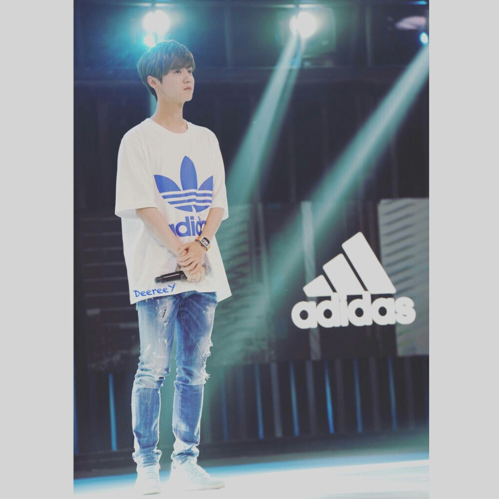 #鹿晗# 170620. Adidas新品发布会.