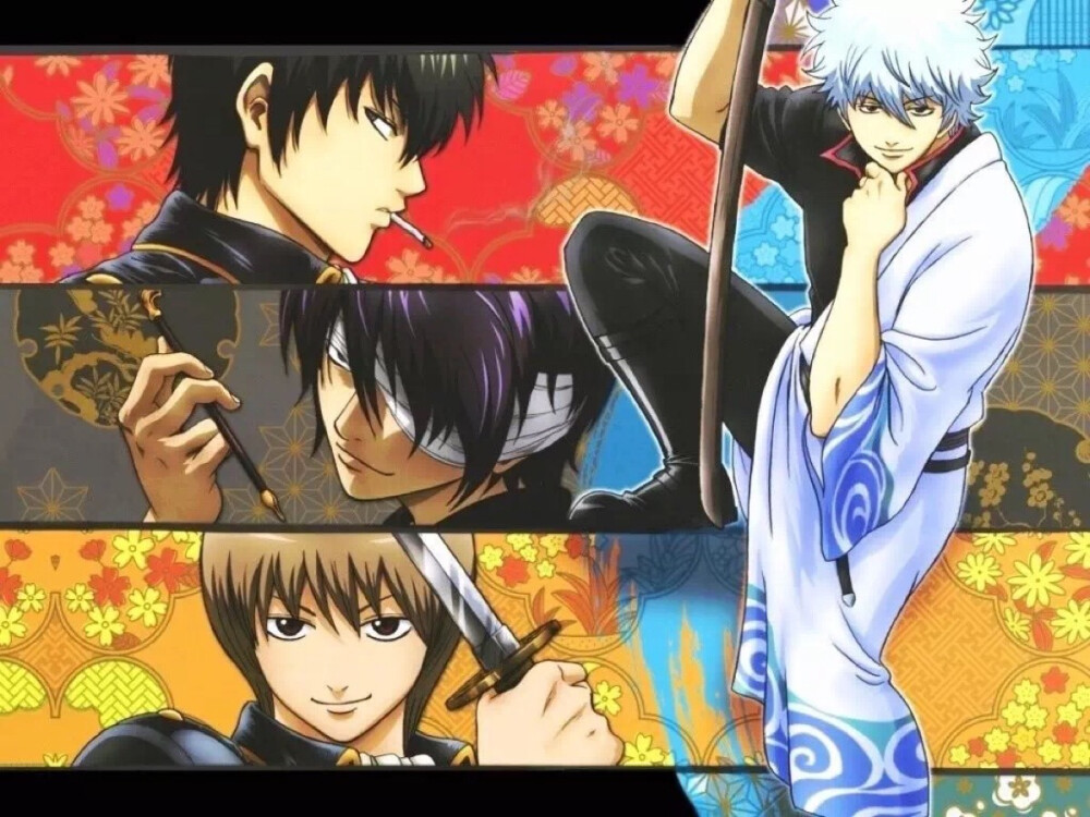 gintama
银桑x土方x矮杉x冲田