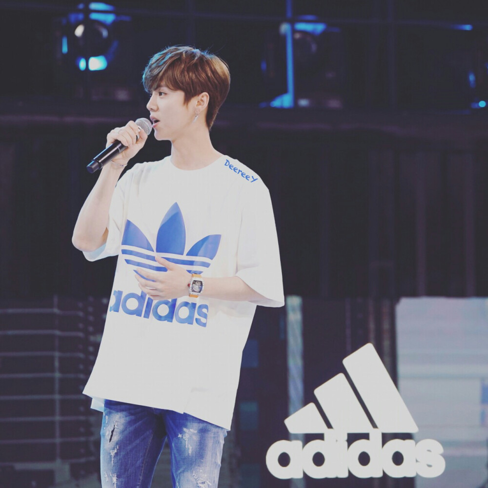 170620 Adidas2018第一季新品发布会开幕式 鹿晗