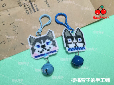 猫猫狗狗系列拼豆~taobao:樱桃弯子手工铺WX：CherryHandwork