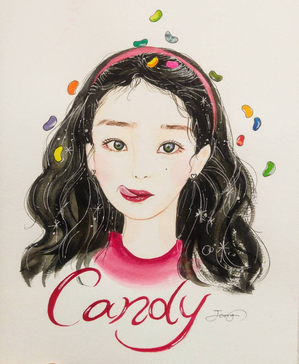 iu李知恩饭绘crwonderiu