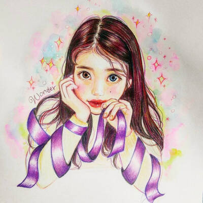 IU李知恩 饭绘cr.wonder_iu