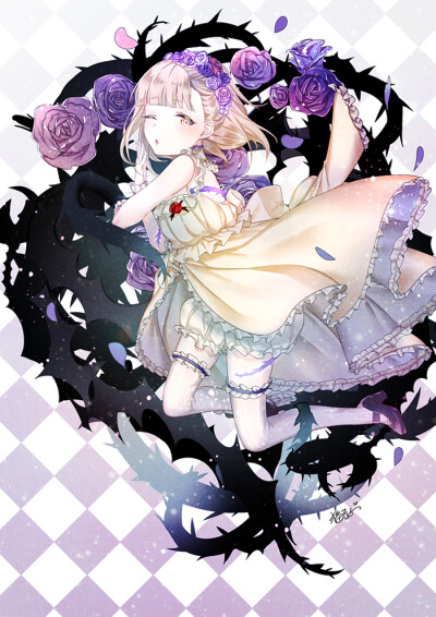 SINoALICE 死亡爱丽丝 睡美人 绘师：猫可子 本作品pixiv id=63446131