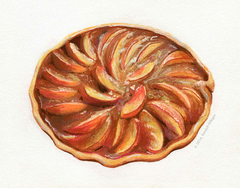 彩铅画作品，有没有也想学学彩铅画的小念头，快来艺库APP参加彩铅课程学习吧~~