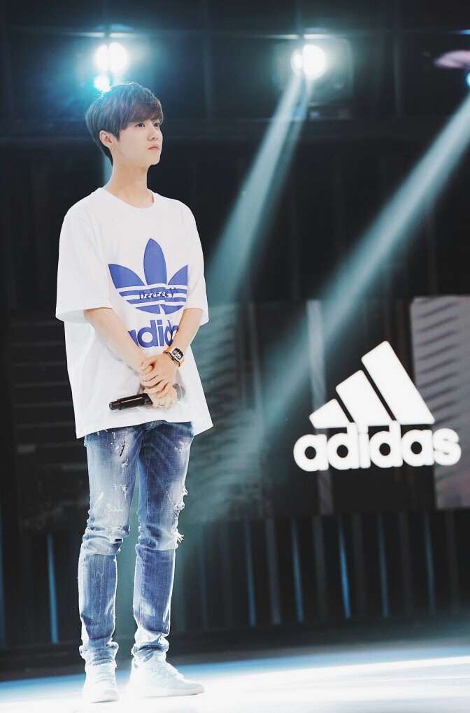 #鹿晗# 170620. Adidas新品发布会.