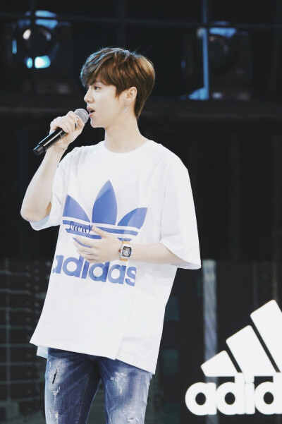 #鹿晗# 170620. Adidas新品发布会.