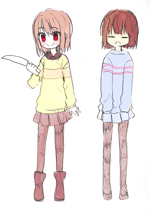 Undertale——Chara&Frisk