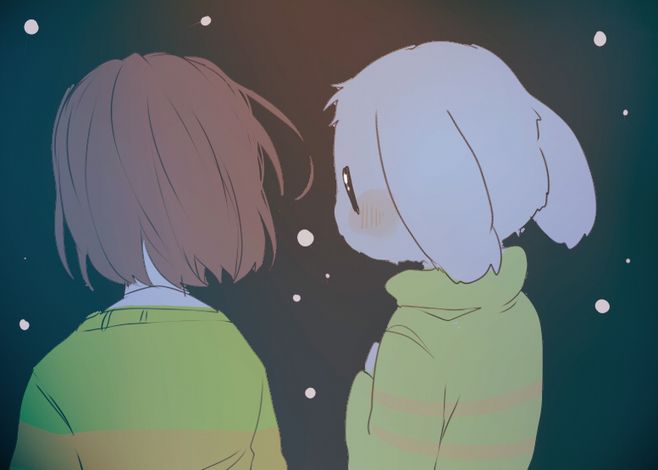 undertale——chara&asriel