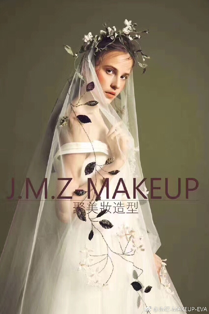 定制头纱来源细节之美，手工如此重要聚美妆课程花絮@@JMZ-MAKEUP-Bessy ​​​​