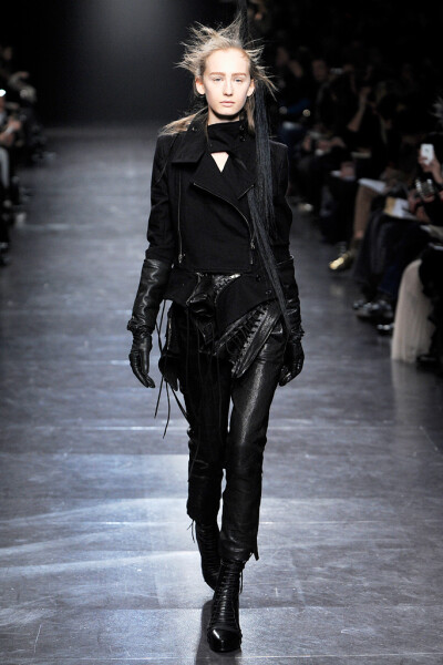 Ann Demeulemeester 2011秋冬高级成衣
