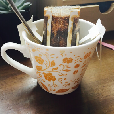 挂耳式曼特宁，很醇厚的味道