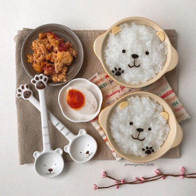cute food ♡ 小熊米饭