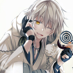 刀剑乱舞 鹤丸国永男头漫头