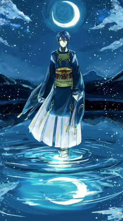 刀剑乱舞三日鹤 三日月宗近