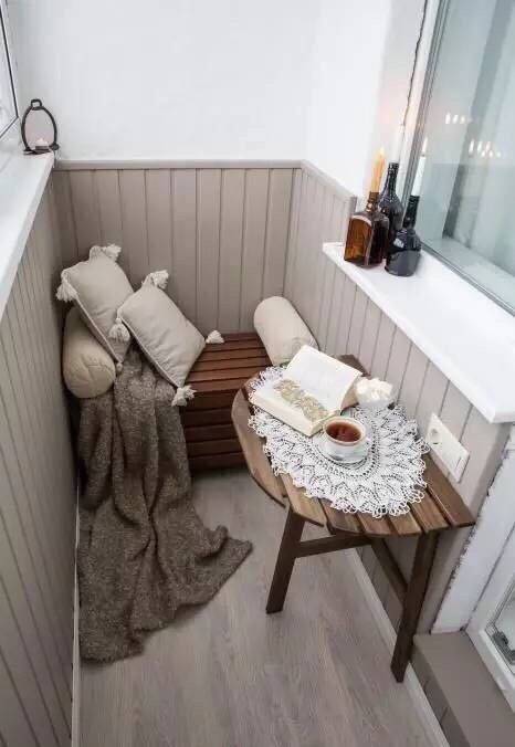 原木系Zakka风阳台